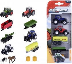 metalna farmerska vozila – set od 5 komada