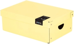Laminirana spremna kutija PASTELINI, mala, žuta