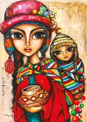 Slagalica majka s kćeri 1000 dijelova