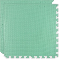 Meka pjenasta podloga HUMBI 120 × 60 cm, vodootporne velike puzzle, 2 kom, menta