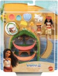 Igraći set mala lutka Vaiana i sestra u selu