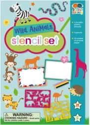 Predlošci divlje životinje s kompletom bojica