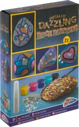 Grafix slikanje na kamenčiće Metallic Dazzling – kreativni set