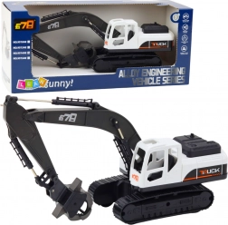 Gusjeničar s rotirajućom kandžom i 360° rotacijom