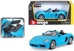 Bburago 1:24 Porsche 718 Boxster Plava