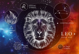 Puzzle Zodijak Lav 250 dijelova