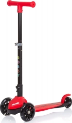 Rolly Skuter s LED svjetlima Crvena