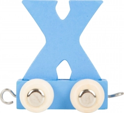 Drveni vlakić – šarena abeceda, slovo X small foot