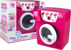 Perilica na baterije Zvuk Ružičasta