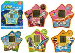 Džepna elektronička igra Tetris u obliku zvijezde – žuta