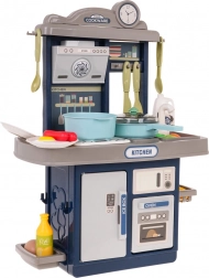Dječja interaktivna kuhinjica sa zvukovima i svjetlima, 28 dijelova – Plava
