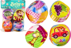 Mekane šarene edukativne zvečke loptice 4 kom. Set