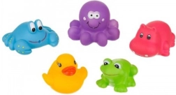 Igračka za kupanje Akuku životinjice male, set 5 kom