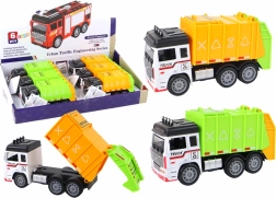 Smetlarski kamion s prikolicom