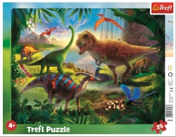 Trefl Puzzle Dinosauri 25 dijelova