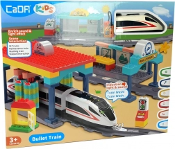 Konstrukcijski set željeznička stanica CADA 108 dijelova