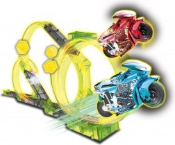 Spin and Build Deluxe staza s dva motocikla
