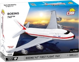 Konstruktorski set COBI BOEING 747 – prvi let 1969