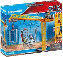 Playmobil City Action daljinski upravljana dizalica s građevinarima