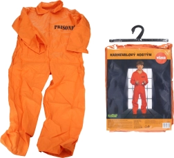 Dječji karnevalski kostim zatvorenika M (110–120 cm)