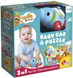 Autiće slon s puzzle – Carotina Baby