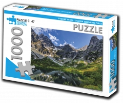 Puzzle Turistička edicija Visoke Tatre, Dolina Zelenog jezera 1000 dijelova