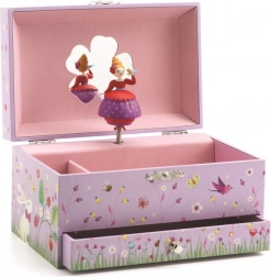 Djeco Music Box Little Girl with Bird