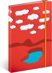 Bilježnica Ice Surfers s tvrdim uvezom