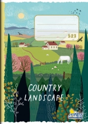 Školska bilježnica A5, crtovlje 12 mm, Priroda, 20 listova