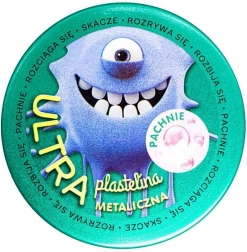 Mirisna ultra plastelina plava metalik žvakaća guma 128 g