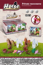 Igračka konjić s češljem i dodacima, set