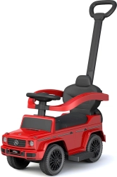 Dječje guralo s vodilicom MERCEDES-BENZ G-Class Baby Mix, crveno