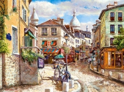 Puzzle 3000 dijelova Montmartre Sacré-Cœur