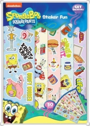 Naljepnice SPONGEBOB – set od 5 listova