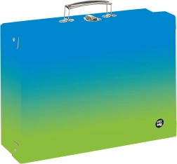 Kovčeg A4 OXY Ombre plavo-zeleni