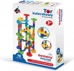 Set za stazu s kuglicama - 78 elemenata