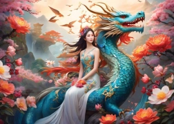 Puzzle Plavi Zmaj 500 Dijelova