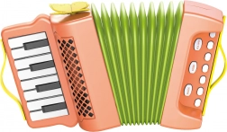 tahačka harmonika akordeon za djecu 23 cm