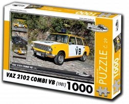 Puzzle RETRO-AUTA Vaz 2102 Combi VB 1000 dijelova