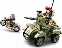 Sluban Drugi svjetski rat mali oklopnjak građevni set