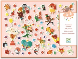 Set plastičnih naljepnica Party Djeco