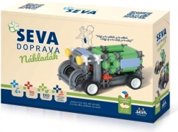 Konstruktorski set SEVA PROMET Kamion plastika 96 dijelova u kutiji 22x15x6 cm