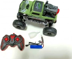 RC auto Rock Shark zelene