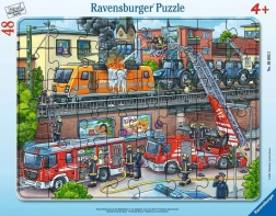 RAVENSBURGER Puzzle Vatrogasci u akciji 48 dijelova