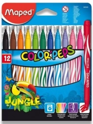 flomasteri Maped Color'Peps Jungle 12 kom