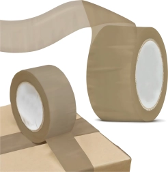 Smeđa pakirna traka 48 mm x 100 m – snažna i izdržljiva