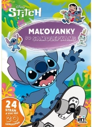 Bojanka sa naljepnicama Lilo & Stitch A4