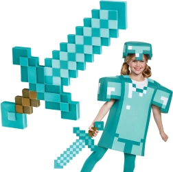 Minecraft dijamantni mač 51 cm – dječji karnevalski i cosplay dodaci