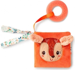 Lilliputiens mini knjižica sa šuškavim stranicama i grizalom, lanica Stella, 6m+