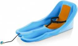 Sanke za najmanje baby rider, plastične, u mentol i narančastoj boji